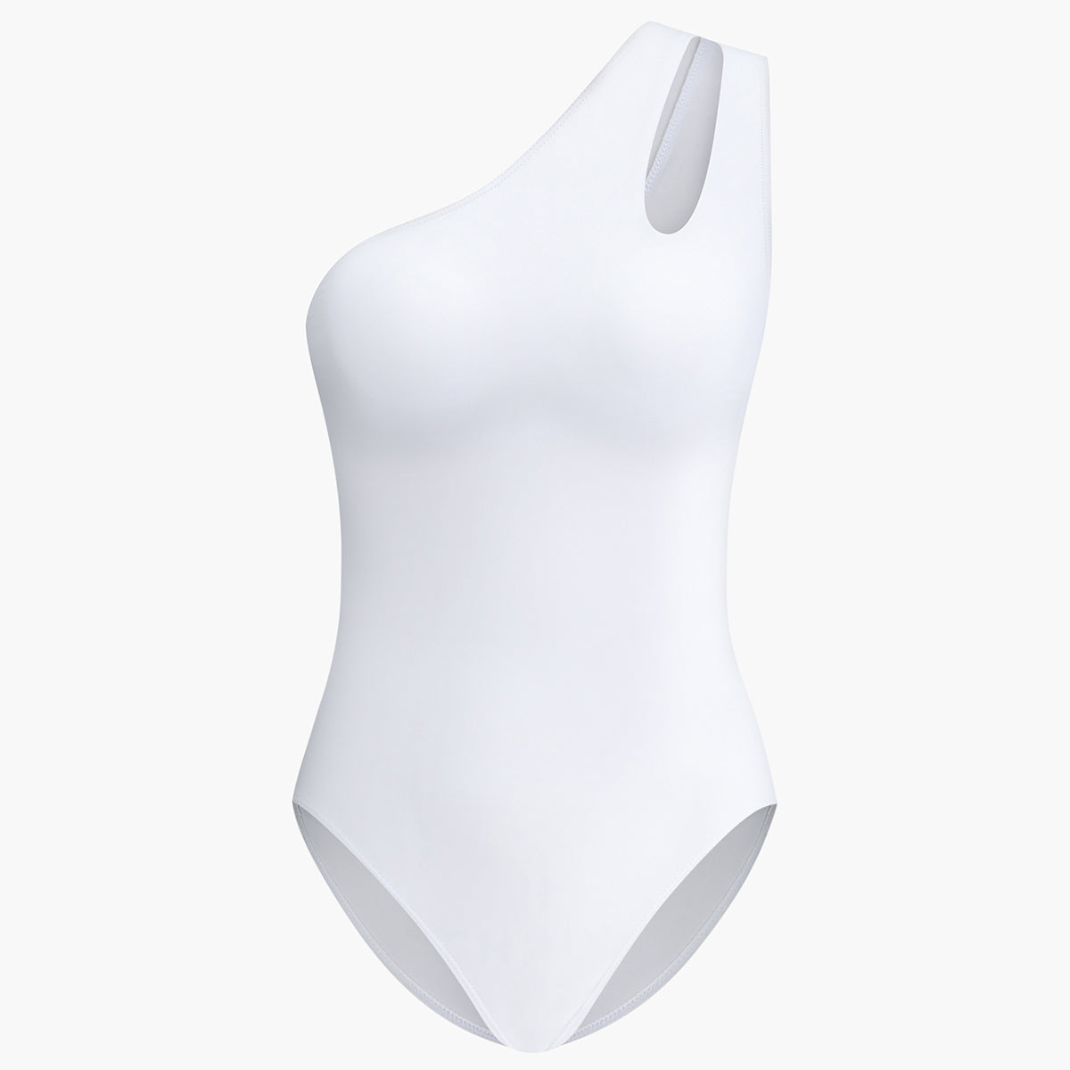 Asymmetrical Cutout One Piece Swimsuit