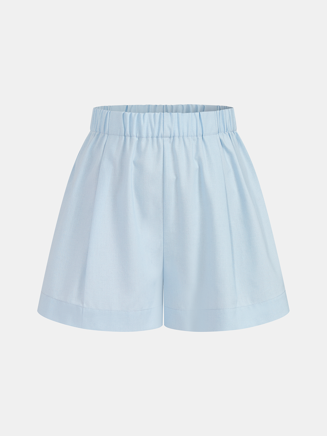 Beaded Linen Blend Top & Shorts Set