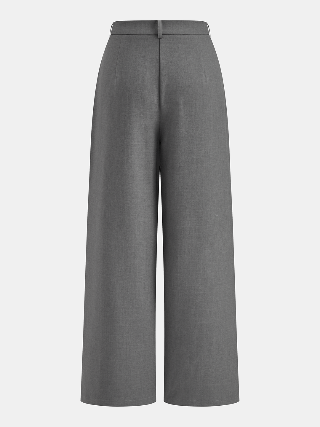 Wrap Front Fitted Top & Pleated Pants Set