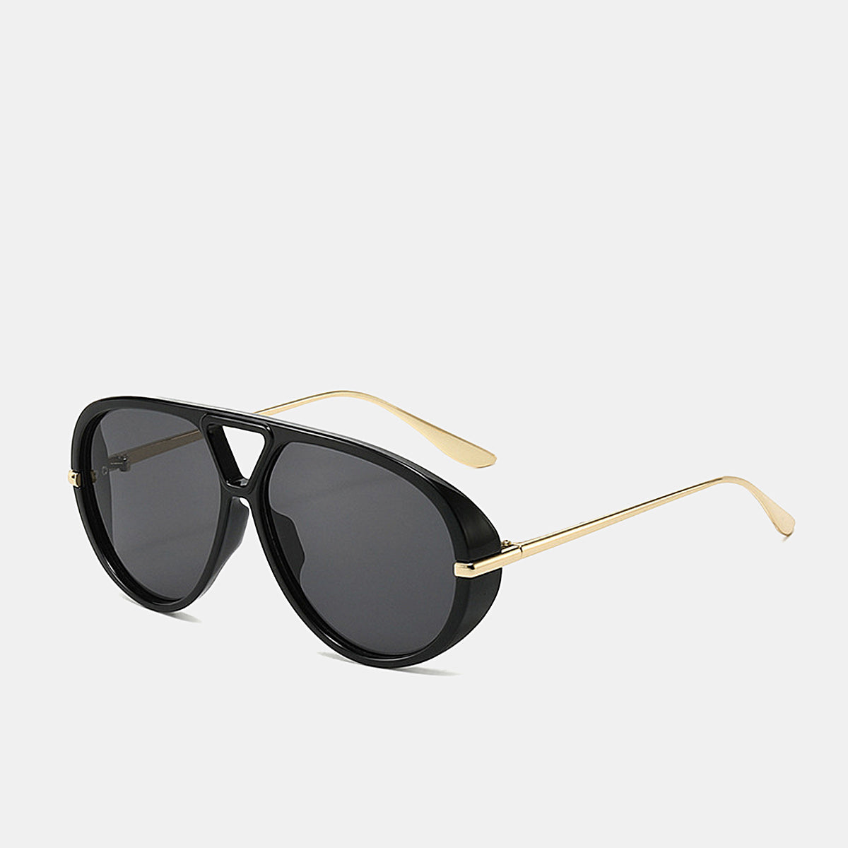 Metal Arm Aviator Sunglasses