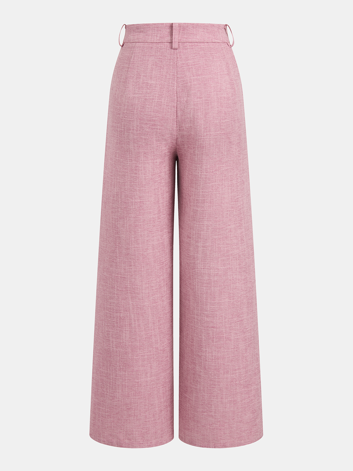 Halter Vest & Wide Leg Pants Set