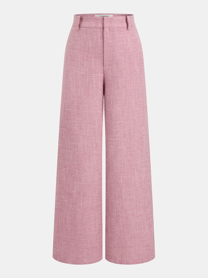 Halter Vest & Wide Leg Pants Set