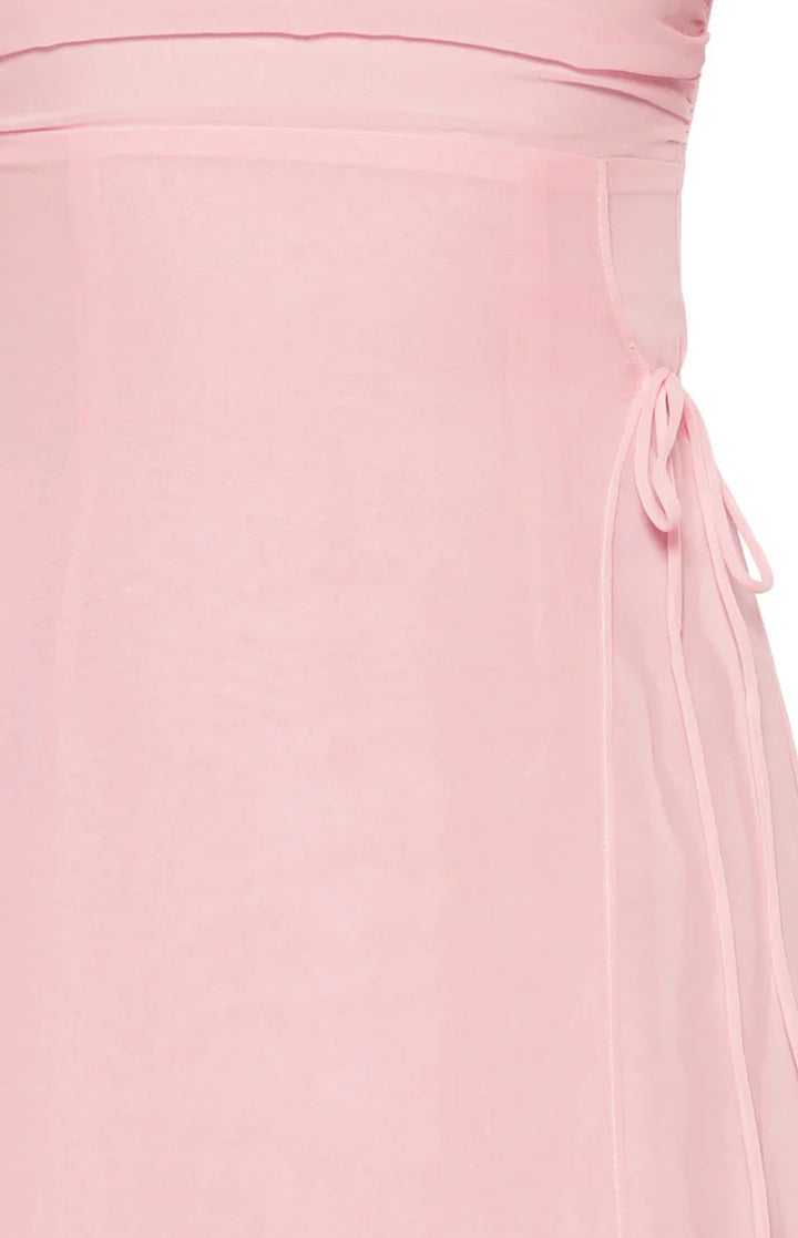 Madison Pink Sleeveless Prom Dress